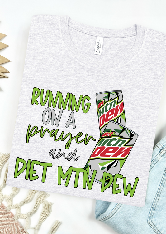 Fueled by Faith & Diet Dew Bella Canvas T-Shirt