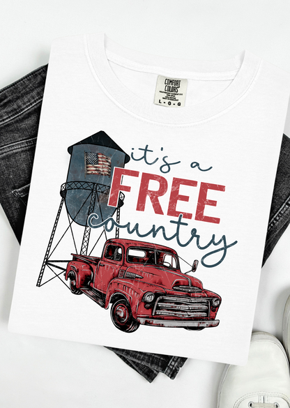 Free Country Comfort Colors  T-Shirt