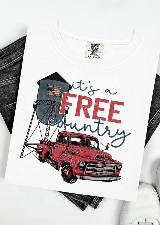 Free Country Comfort Colors  T-Shirt