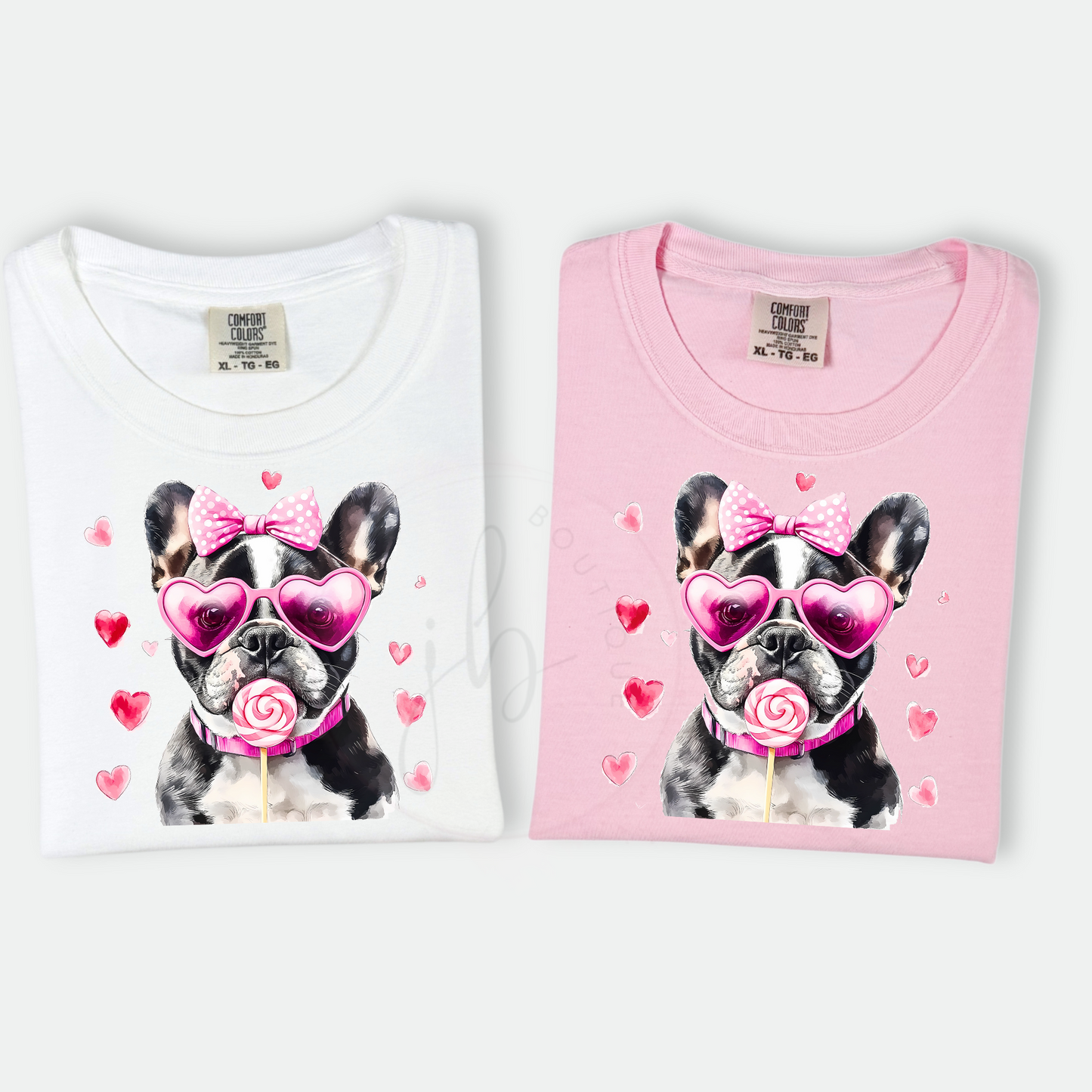 Valentine Frenchie Club Tee