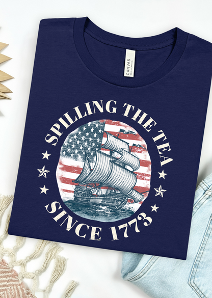 Spilling The Tea Bella Canvas T-Shirt