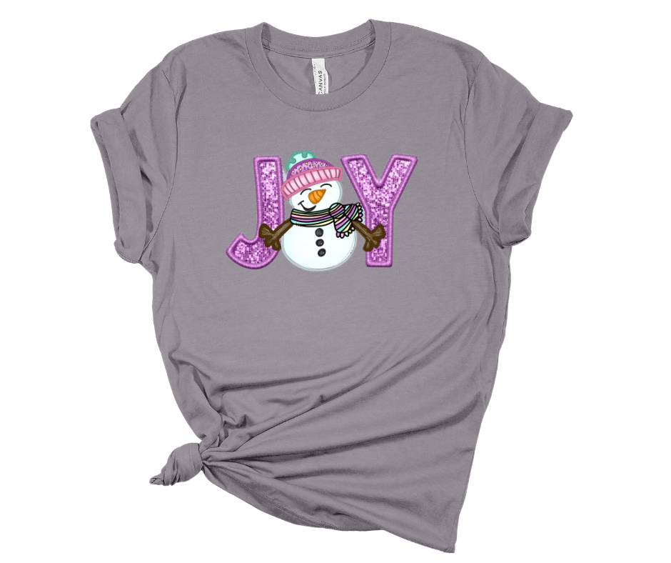 JOY Snowman Tee Shirt