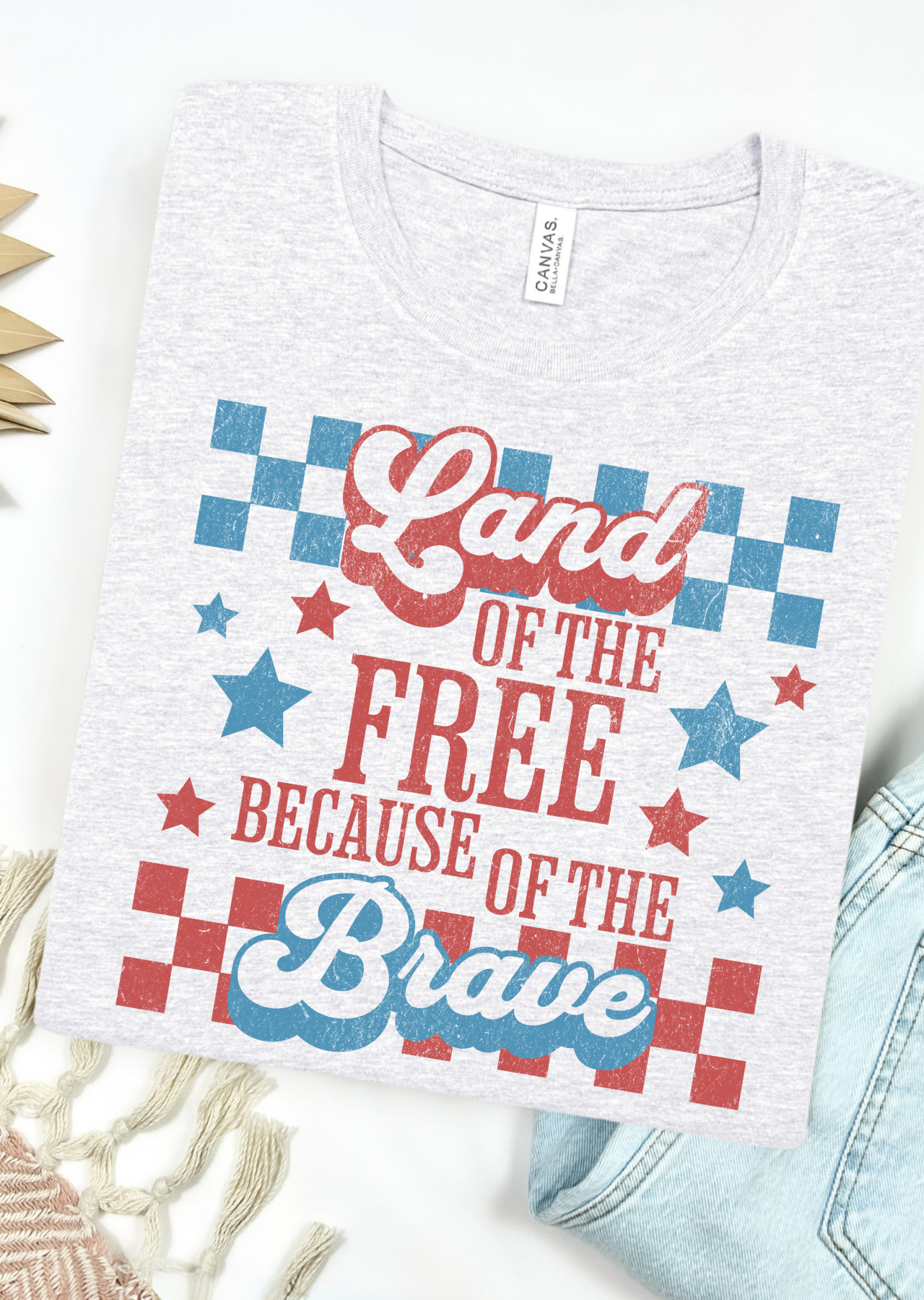 Land of the Free Bella Canvas T-Shirt