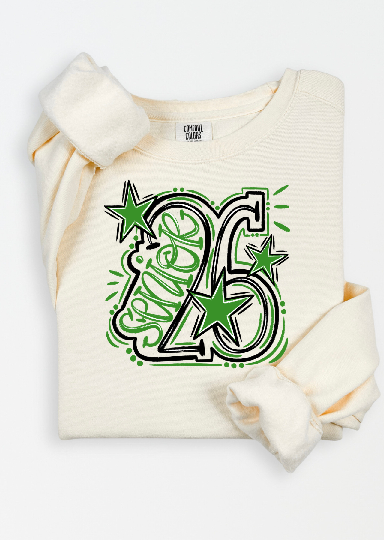 Senior 26 Green T-Shirt, Sweathirt