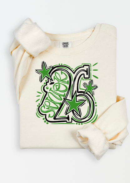 Senior 26 Green T-Shirt, Sweathirt