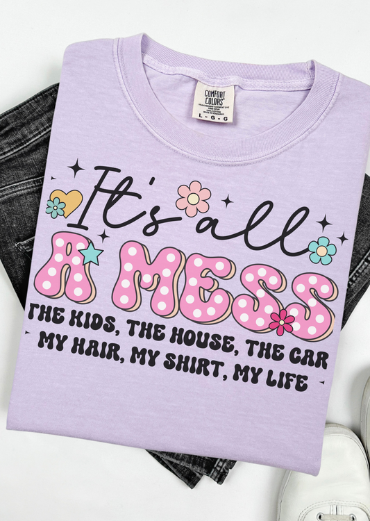 It’s all a mess Comfort Colors T-Shirt