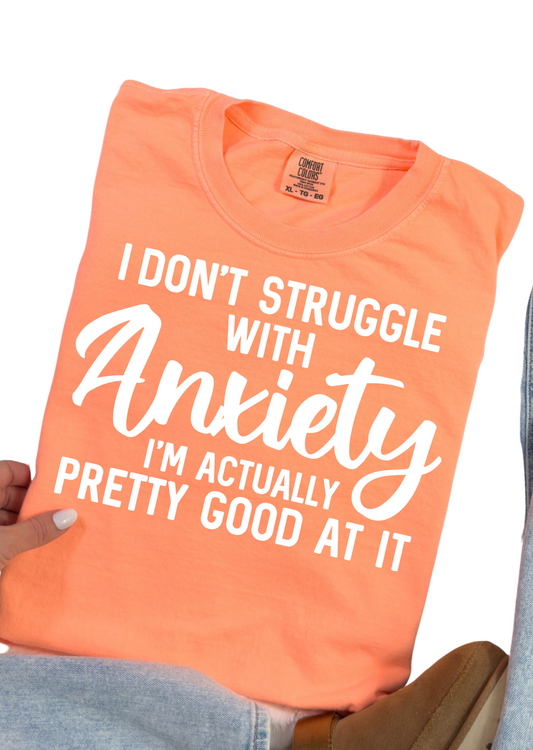 Anxiety Comfort Colors T-Shirt