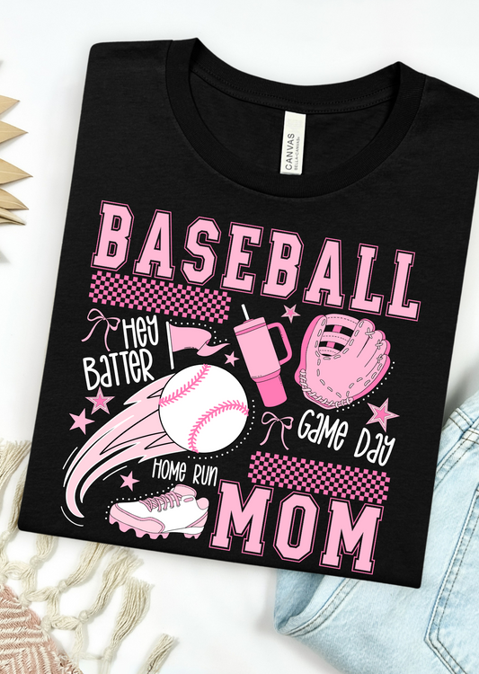 Baseball Mom Bella Canvas T-Shirt
