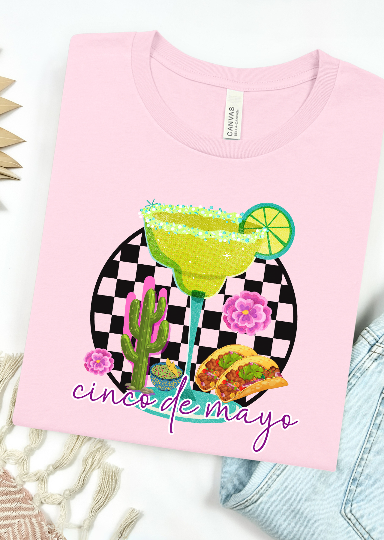 Cacti & Tacos Bella Canvas T-Shirt