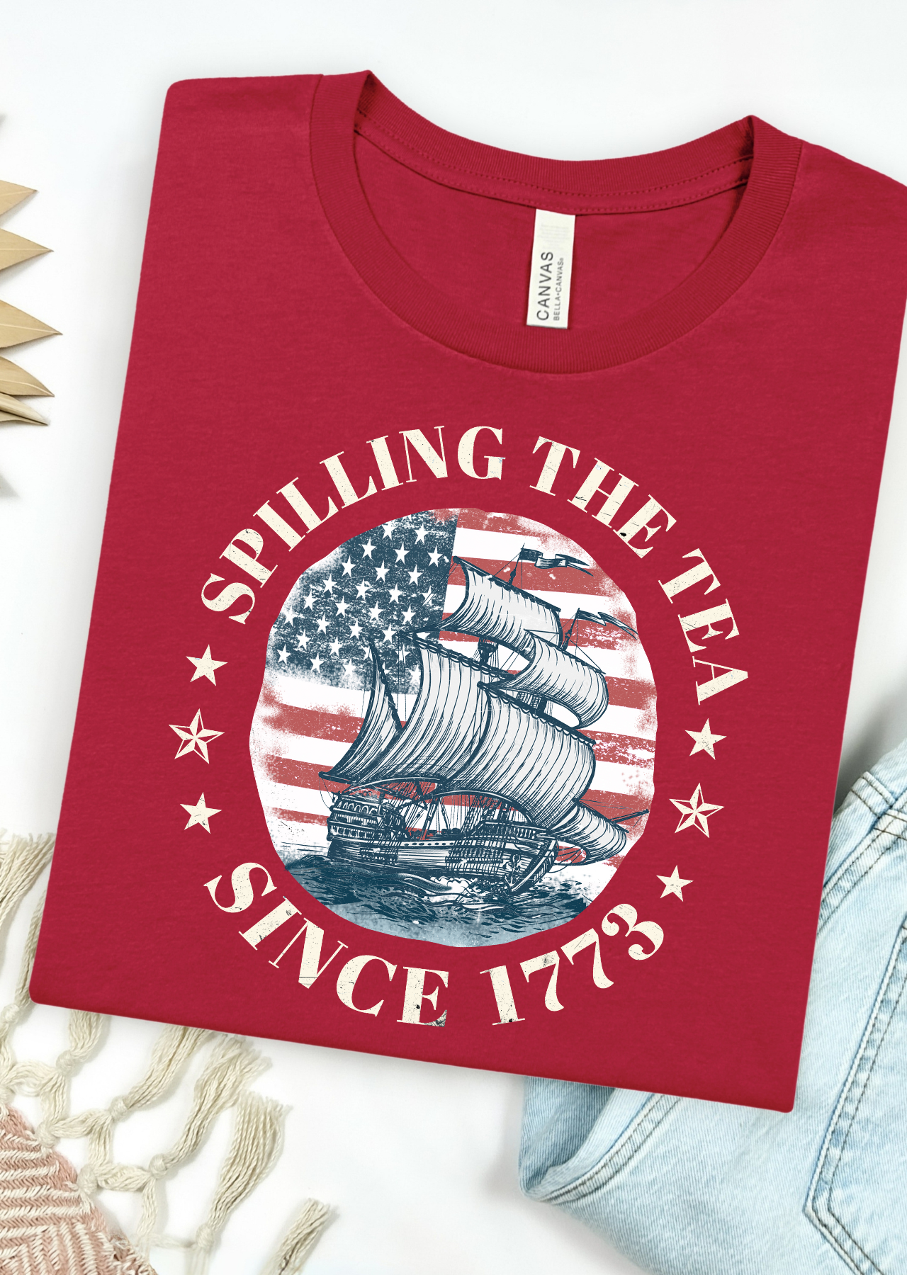 Spilling The Tea Bella Canvas T-Shirt