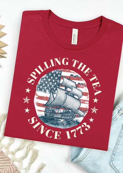 Spilling The Tea Bella Canvas T-Shirt