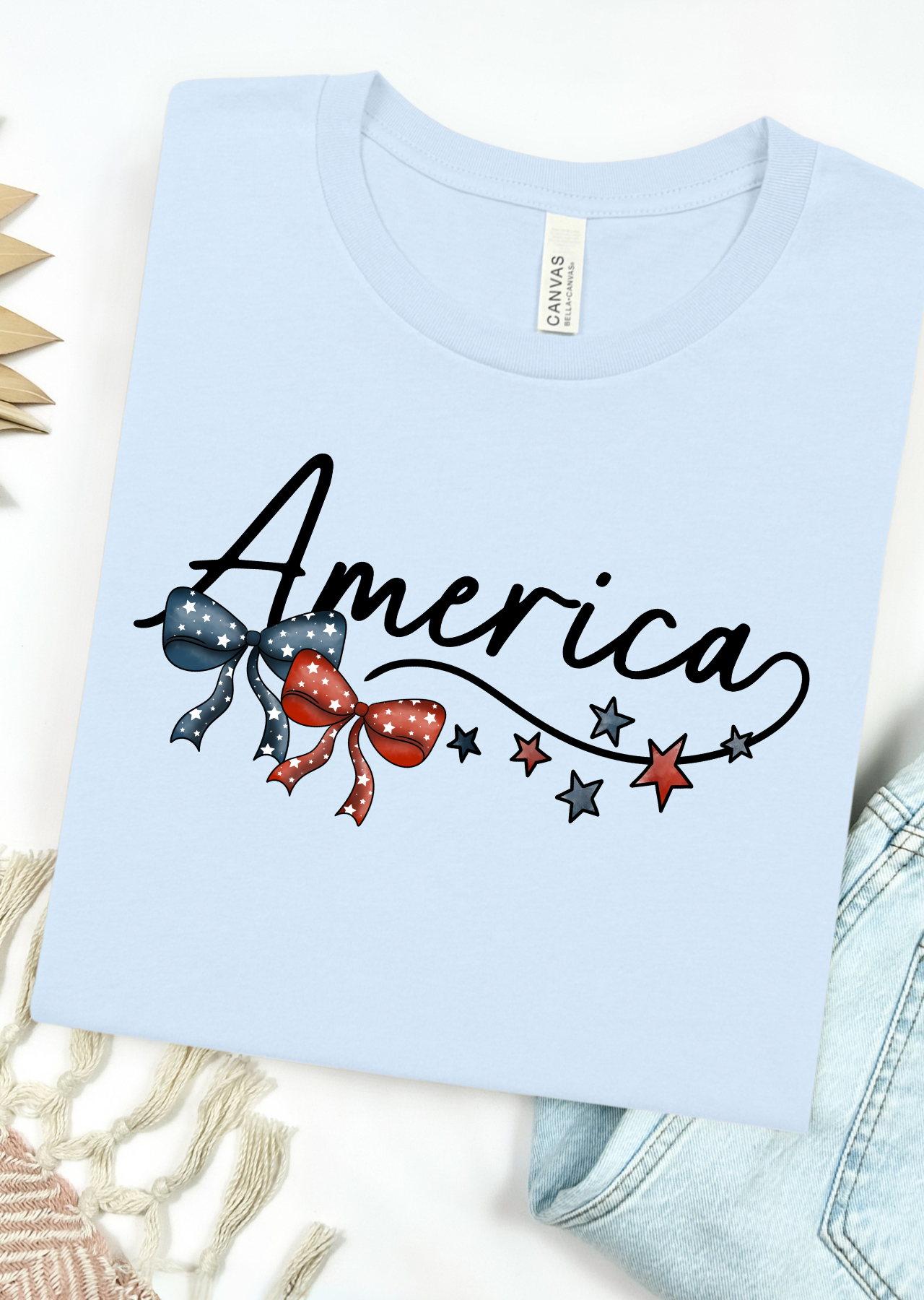 America with a Twist Bella Canvas T-Shirt