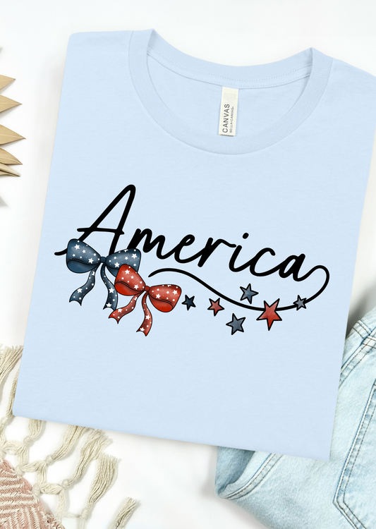 America with a Twist Bella Canvas T-Shirt