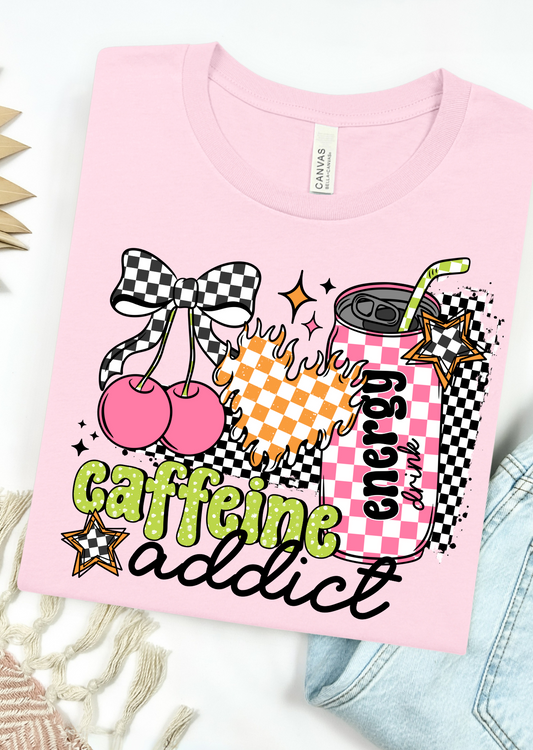 Caffeine Addict Bella Canvas T-Shirt
