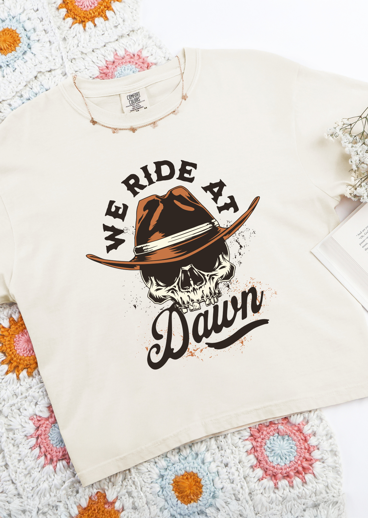 We Ride At Dawn Crop T-Shirt