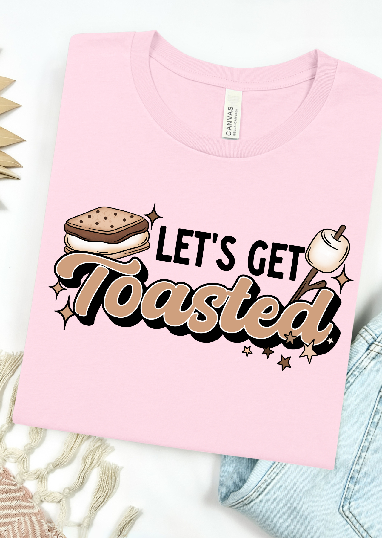 Let’s Get S’more Toasted Bella Canvas T-Shirt