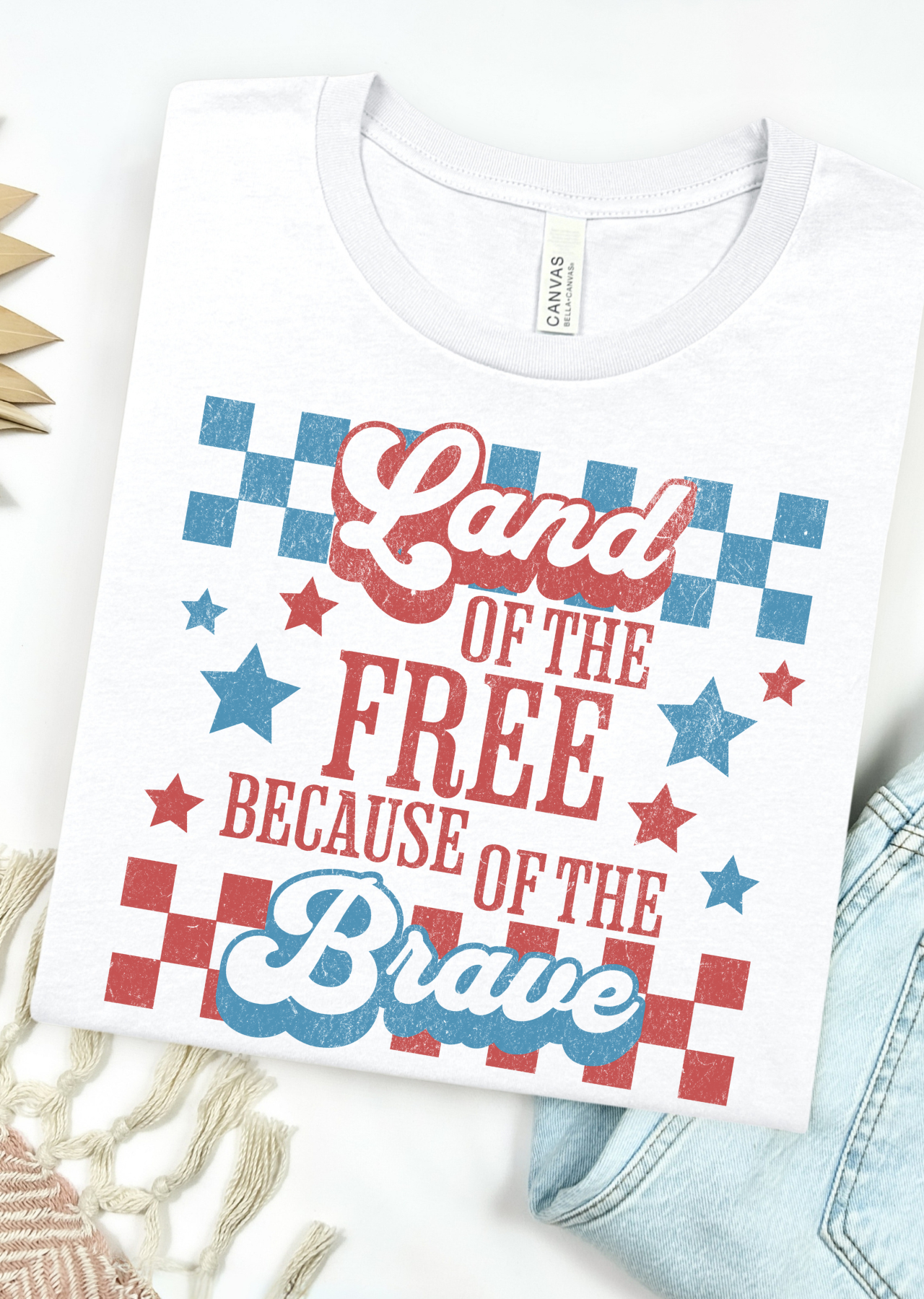 Land of the Free Bella Canvas T-Shirt
