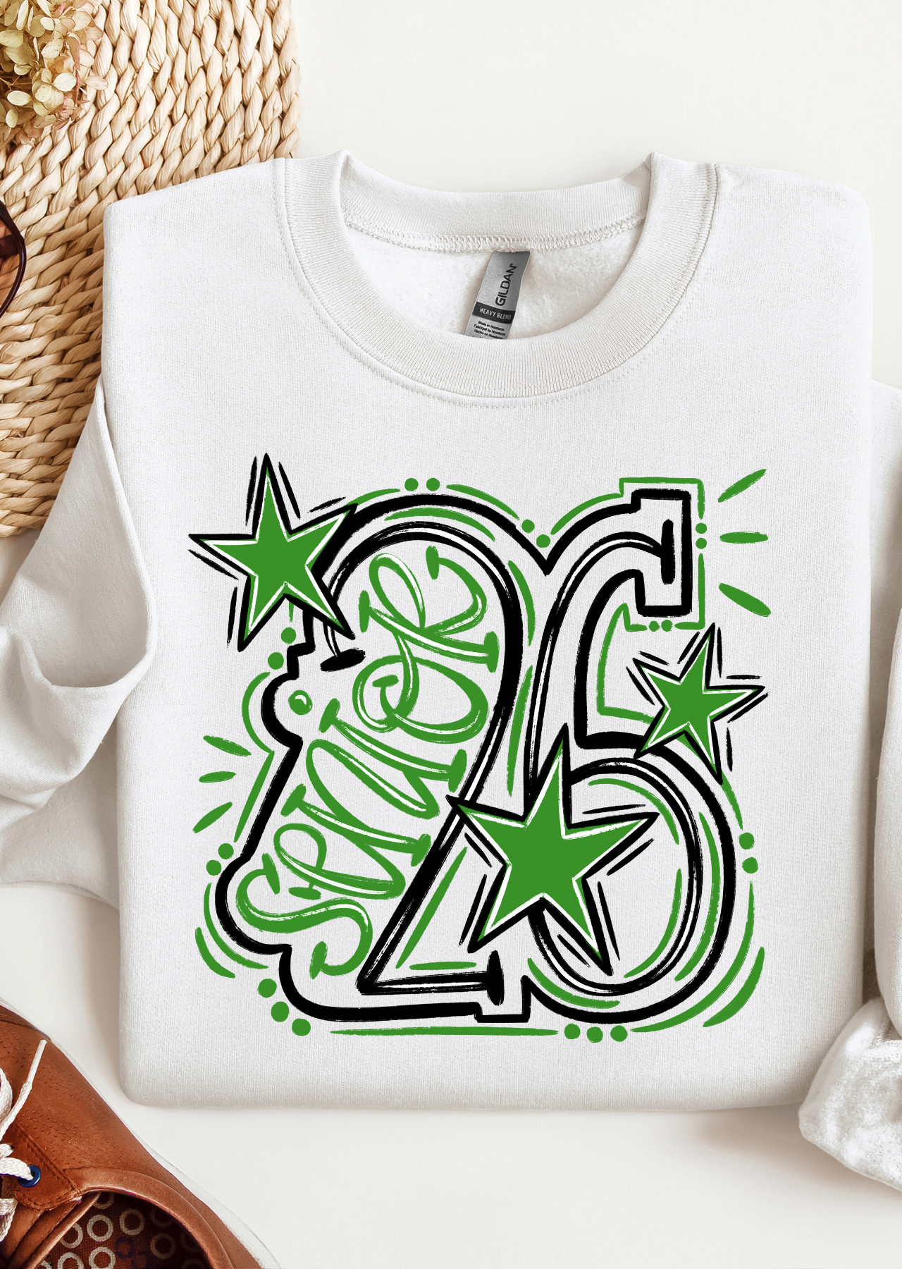 Senior 26 Green T-Shirt, Sweathirt