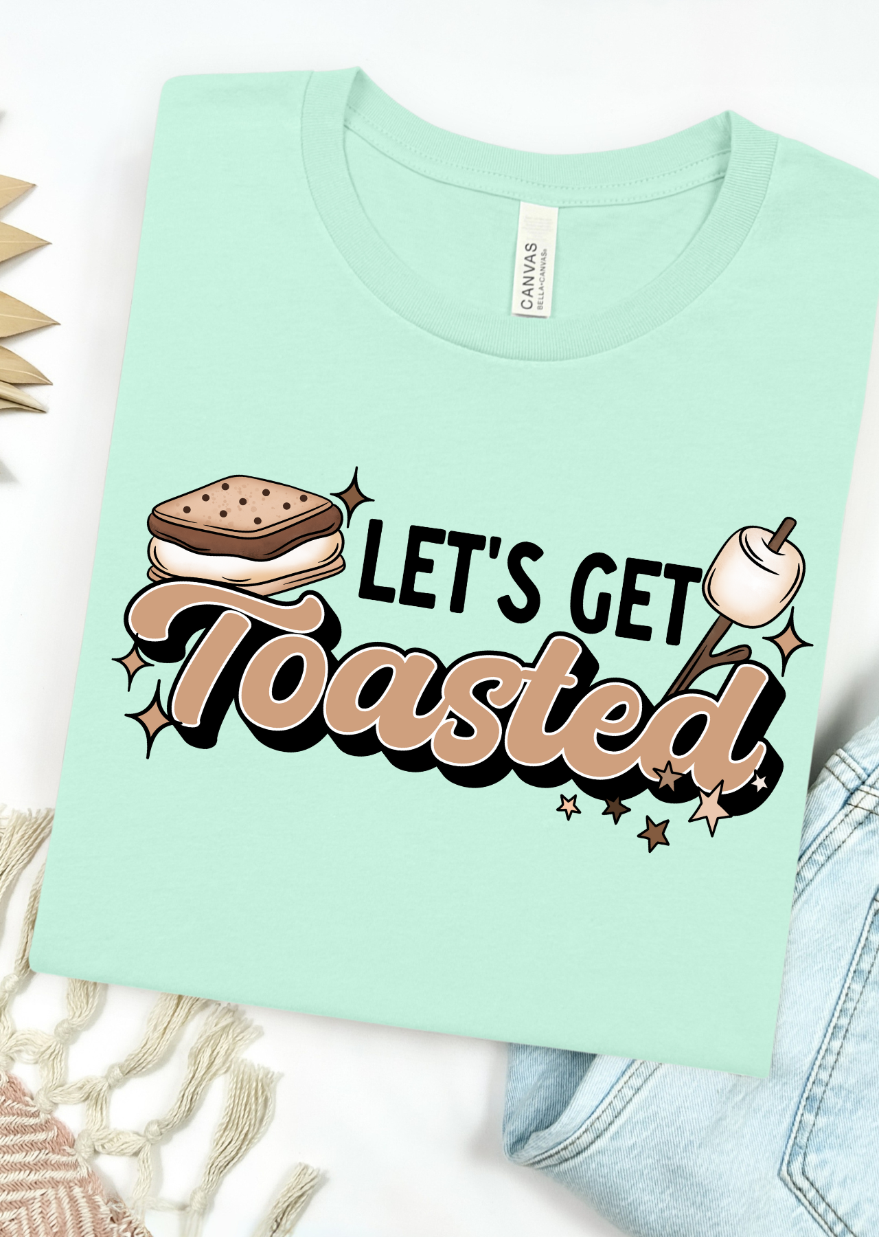 Let’s Get S’more Toasted Bella Canvas T-Shirt