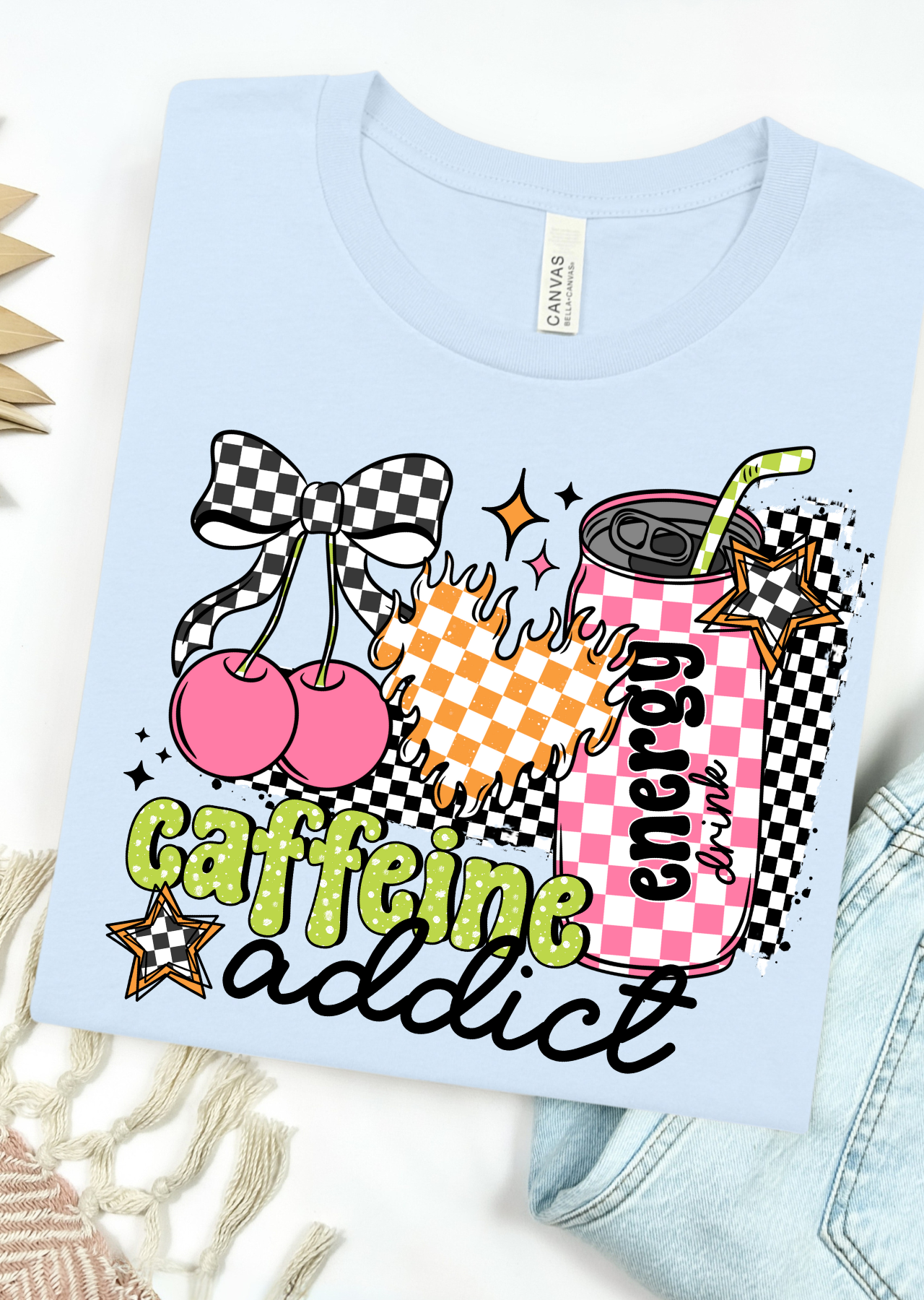 Caffeine Addict Bella Canvas T-Shirt