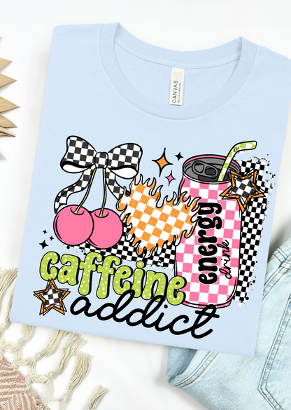 Caffeine Addict Bella Canvas T-Shirt