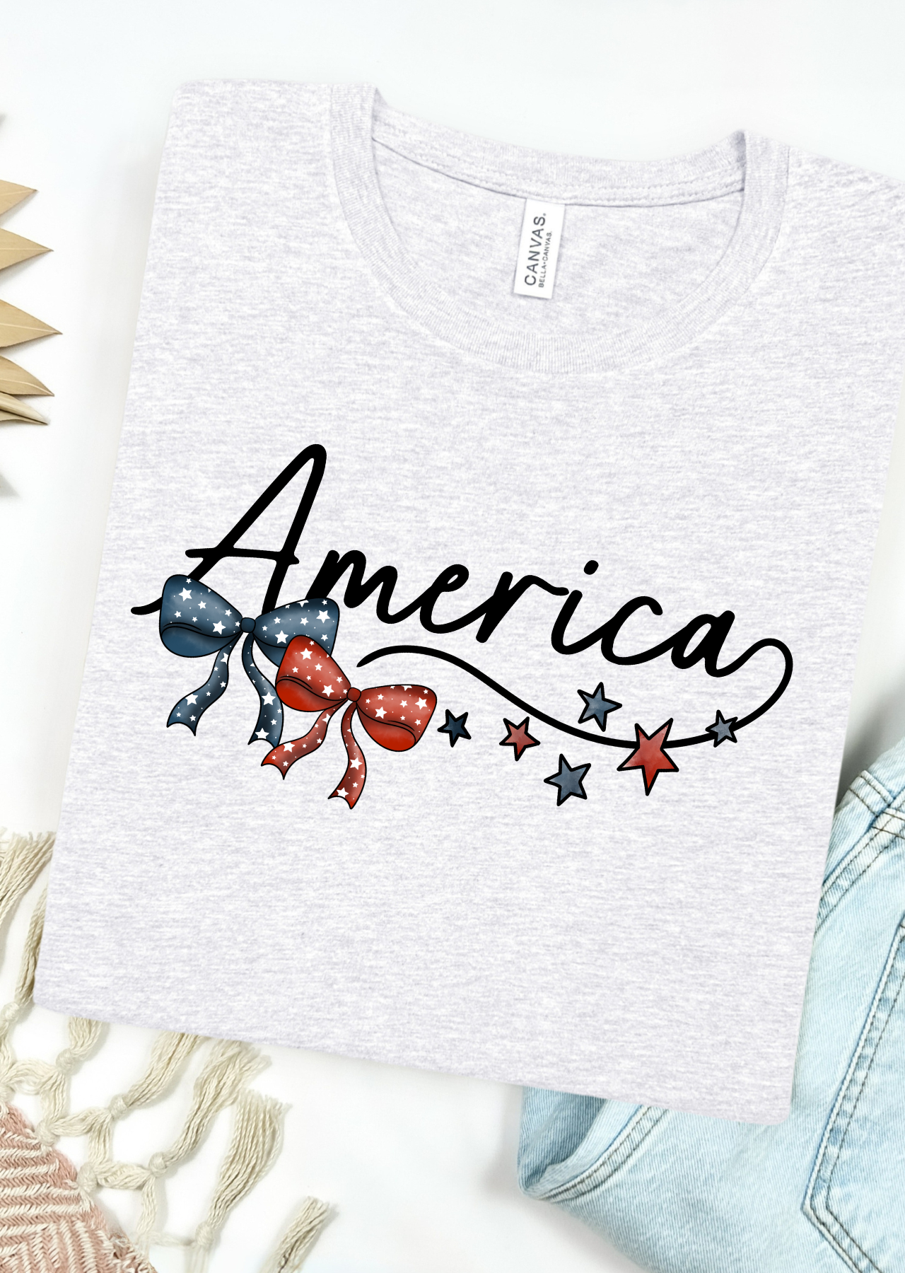 America with a Twist Bella Canvas T-Shirt