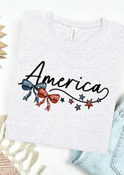 America with a Twist Bella Canvas T-Shirt