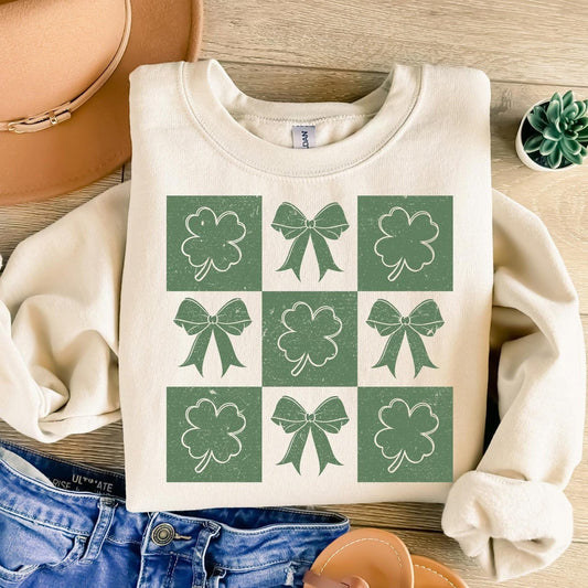 Clover Bows SWEATSHIRT