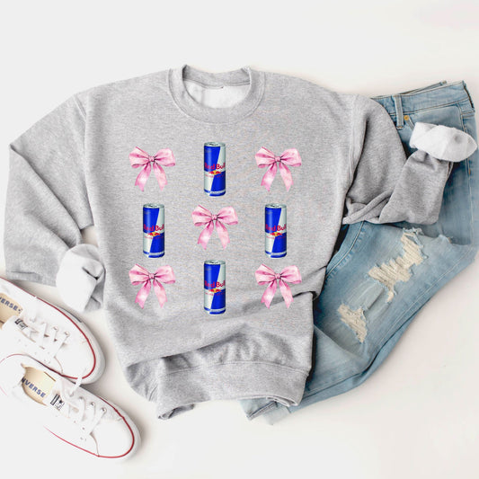 Wing Energy Drink And Bows SWEATSHIRT