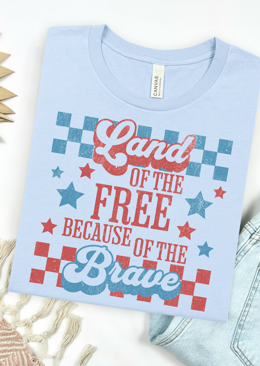 Land of the Free Bella Canvas T-Shirt