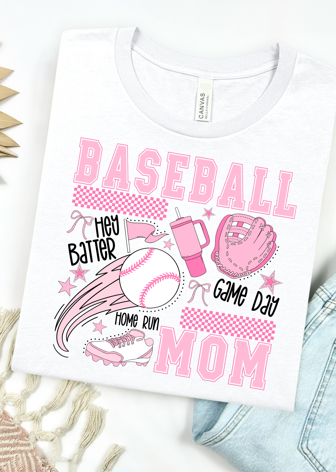 Baseball Mom Bella Canvas T-Shirt