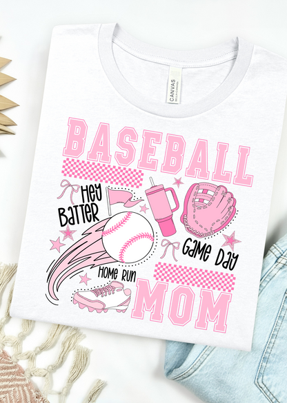 Baseball Mom Bella Canvas T-Shirt