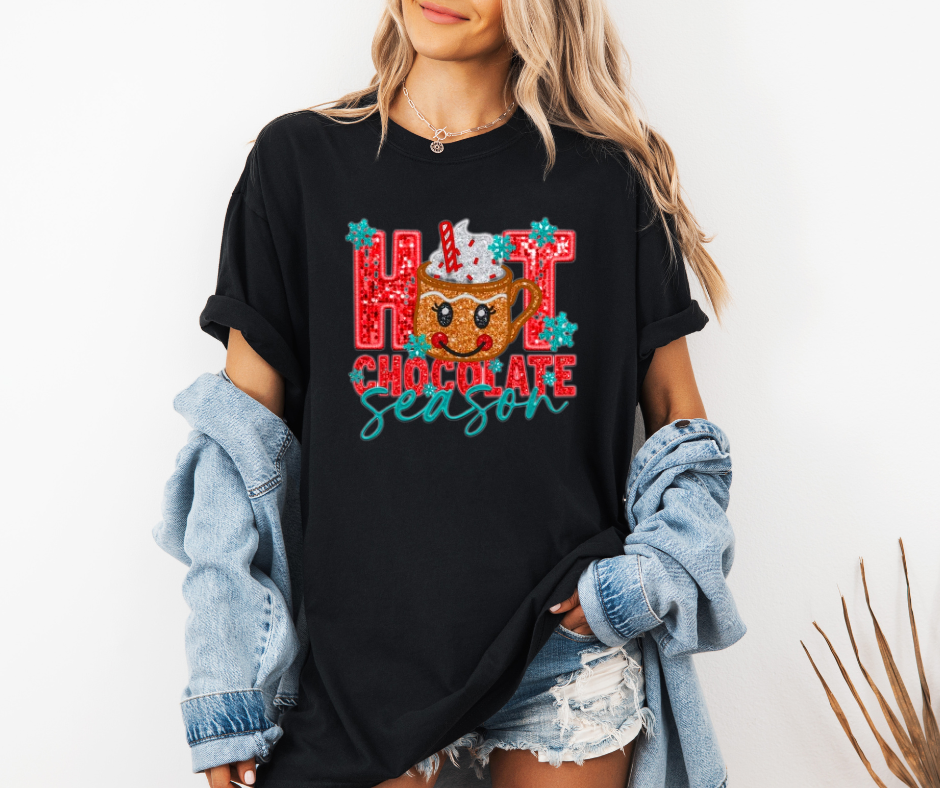 Hot Chocolate Season Tee Shirt