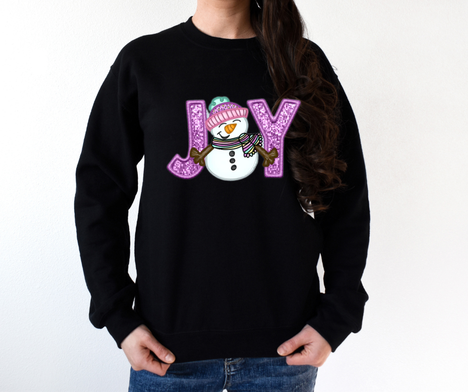 JOY Snowman Sweatshirt