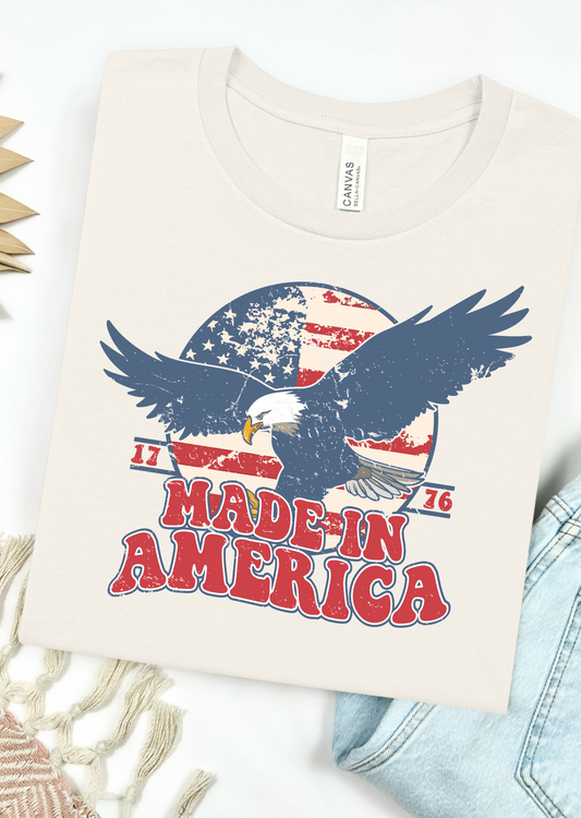 Made In America Bella Canvas T-Shirt