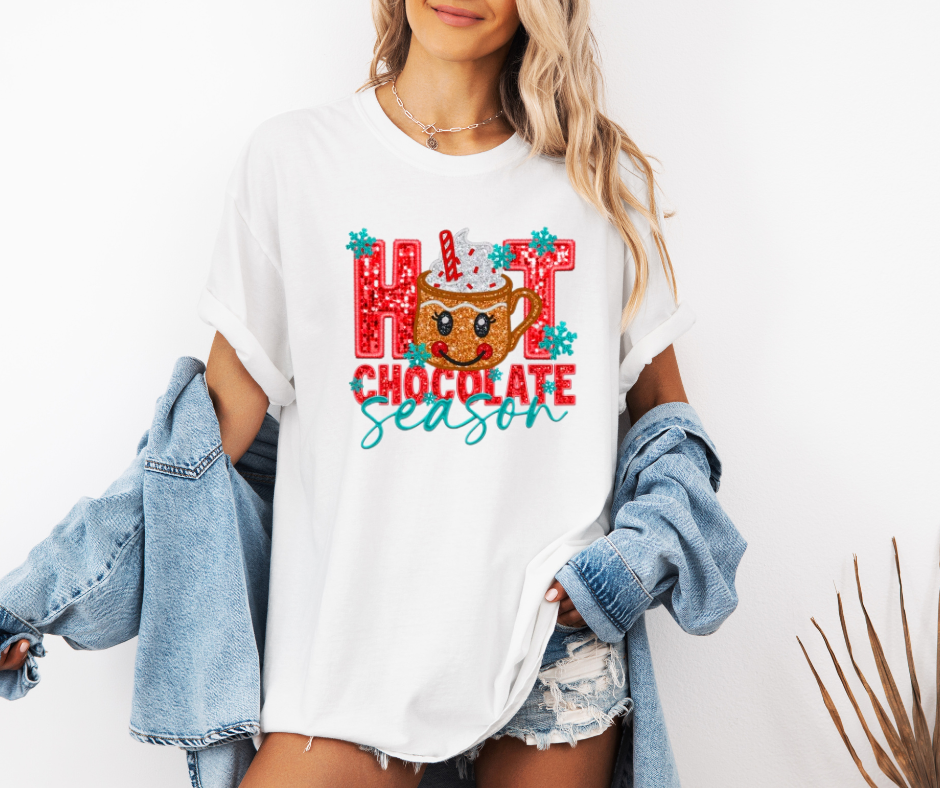 Hot Chocolate Season Tee Shirt