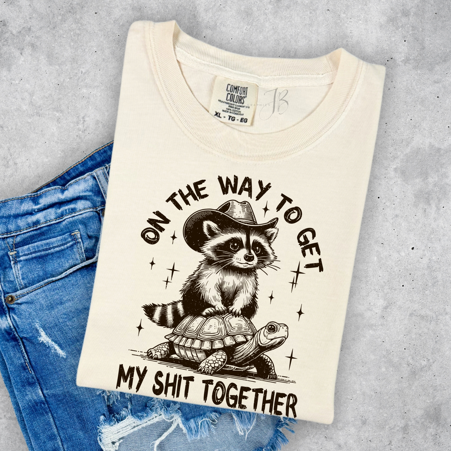 On the way to get my shit together Tee