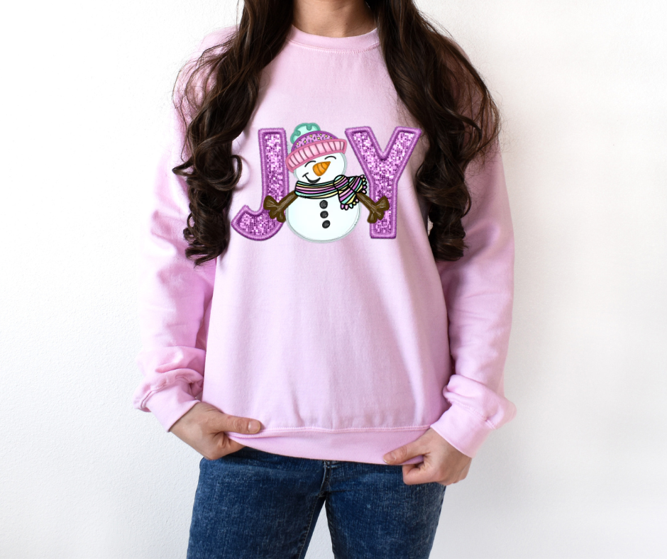 JOY Snowman Sweatshirt