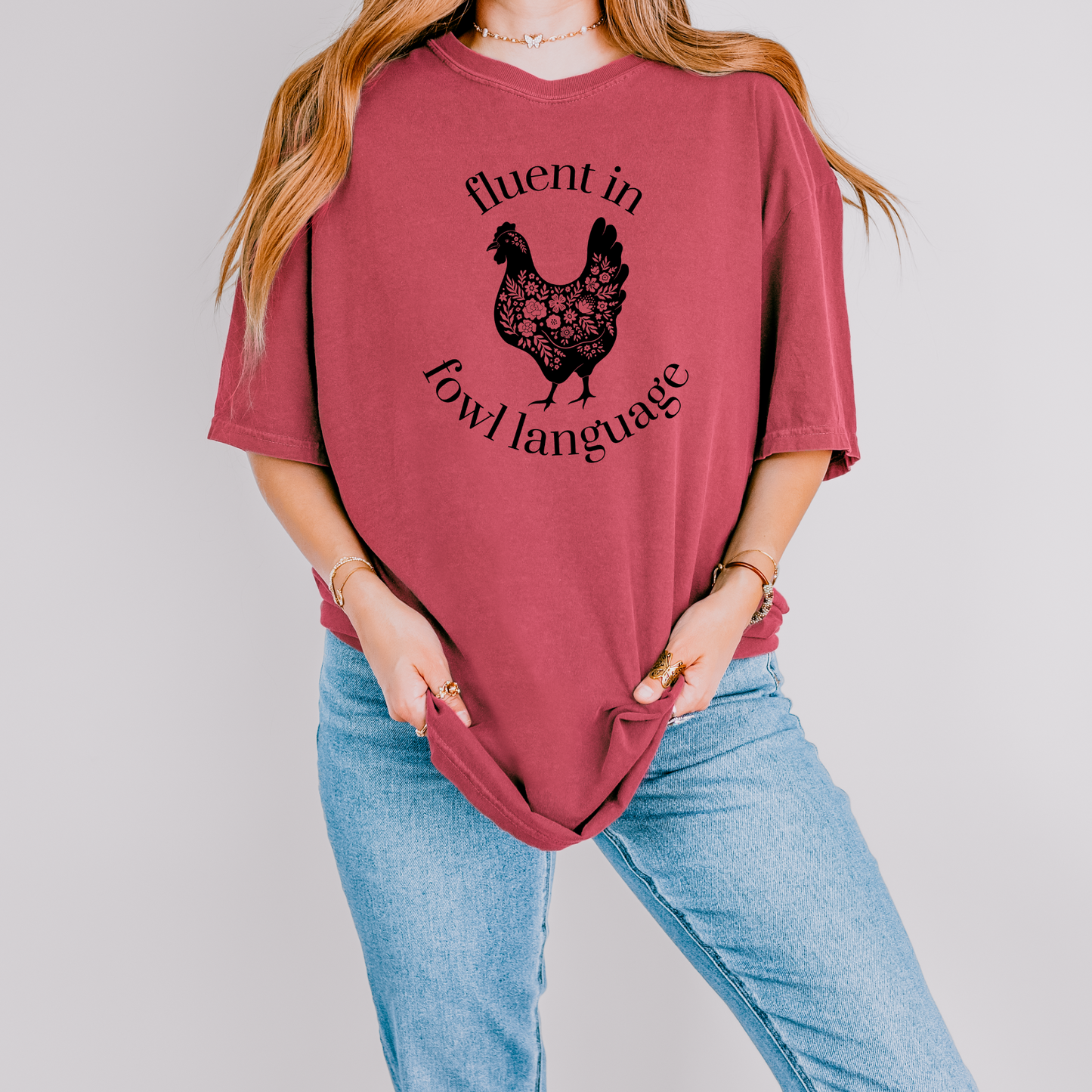 Fluent in Fowl Language Tee