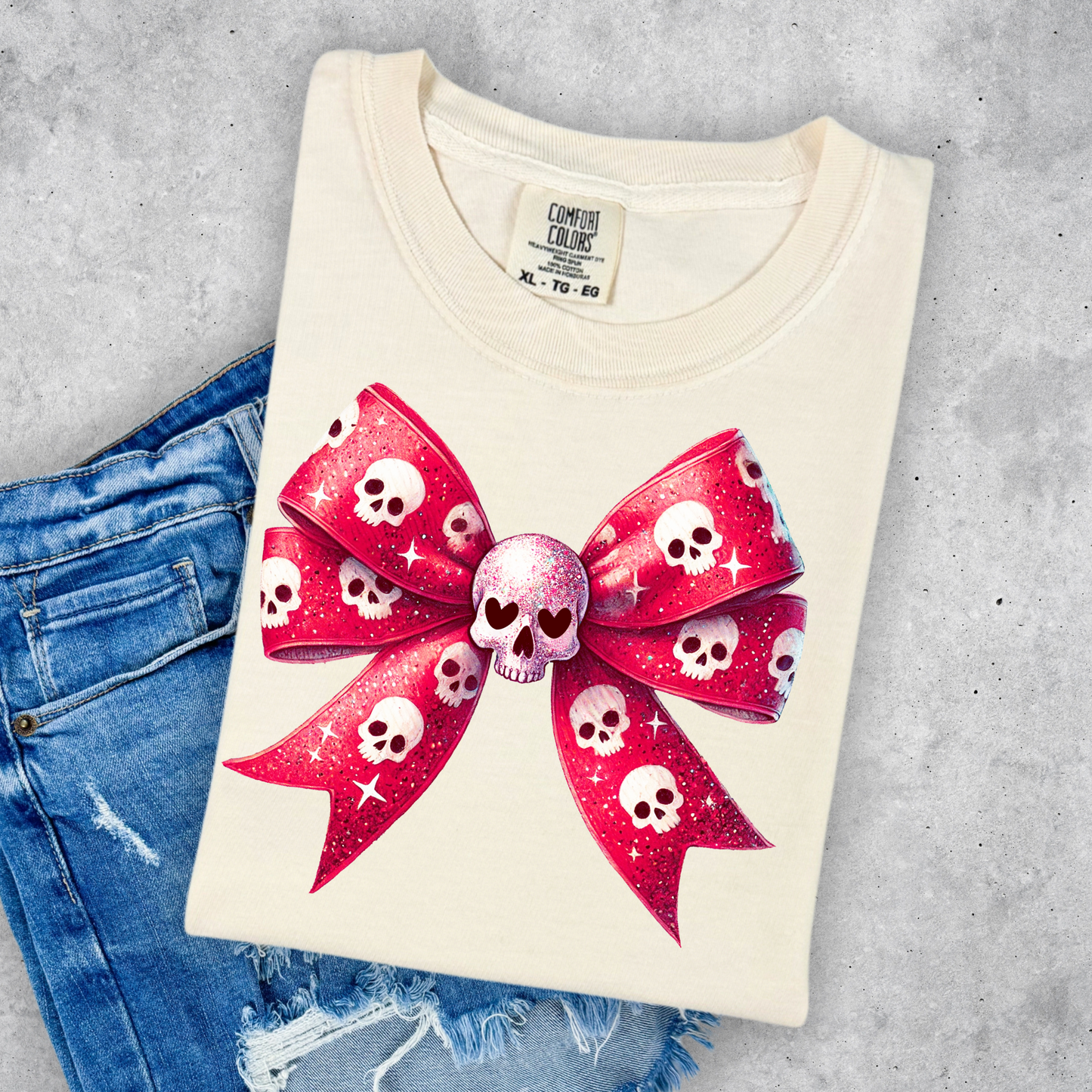 Anti Valentine  Coquette bow Tee