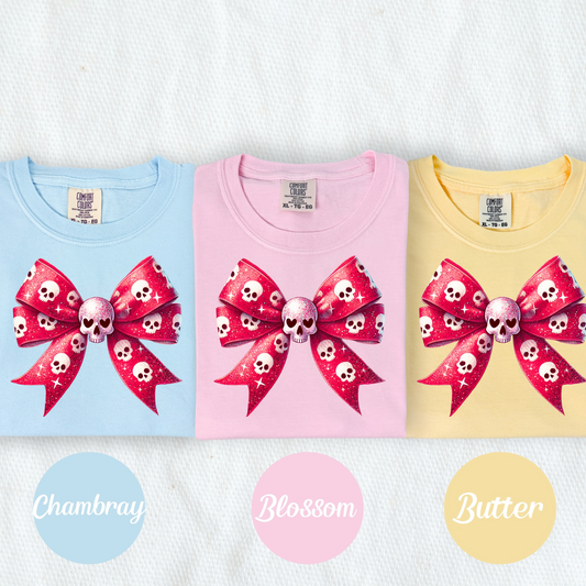 Anti Valentine  Coquette bow Tee