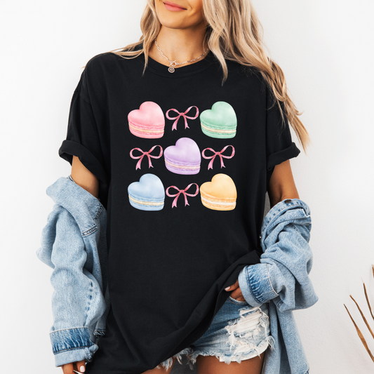 Heart Macarons Tee Shirt