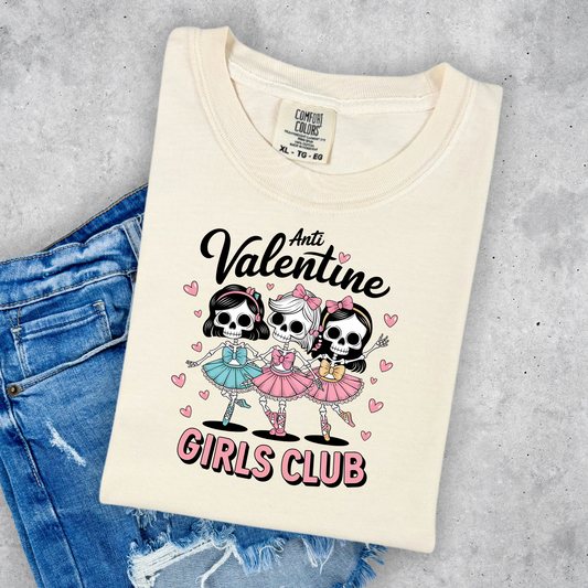 Anti Valentine Girls Club Tee