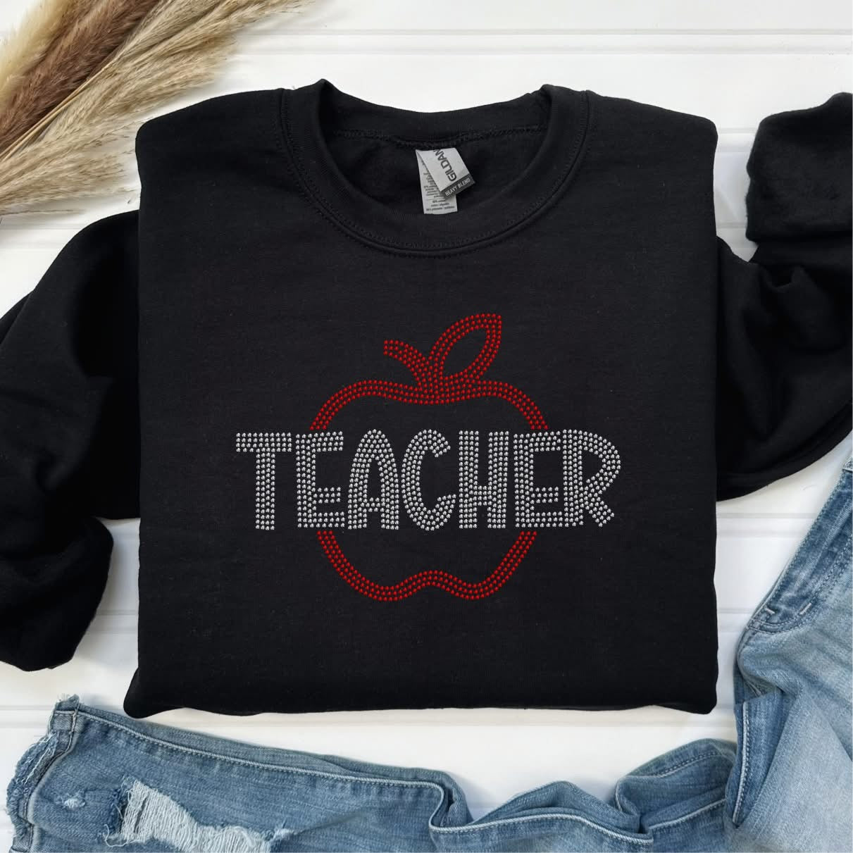 Teacher Spangle T-Shirt | Sweatshirt
