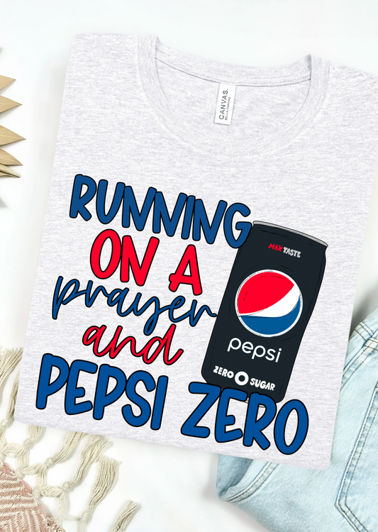Fueled by Faith & Pepsi Zero Bella Canvas T-Shirt