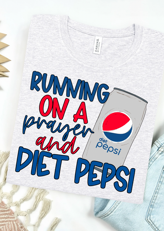 Fueled by Faith & Diet Pepsi Bella Canvas T-Shirt