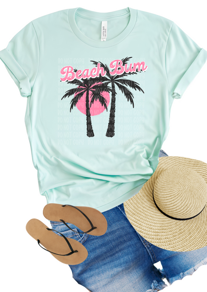 Beach Bum Bella Canvas T-Shirt
