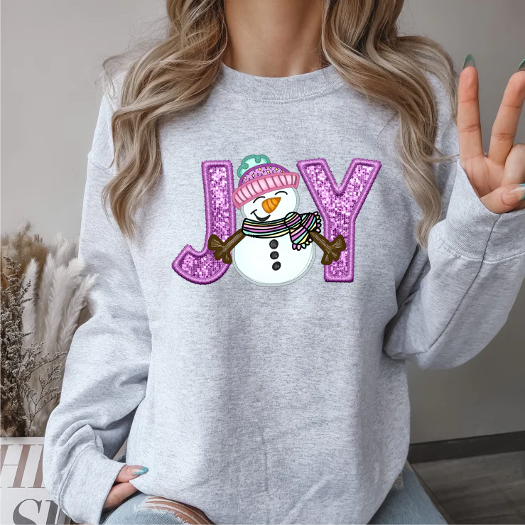 JOY Snowman Sweatshirt