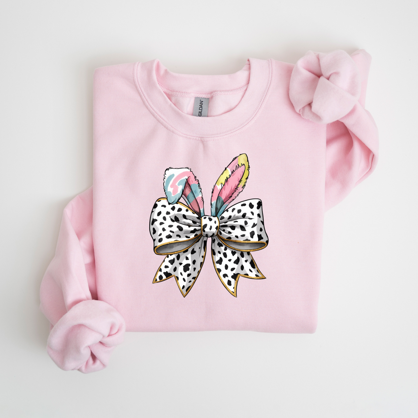 Easter Bunny Coquette Bow SWEATSHIRT