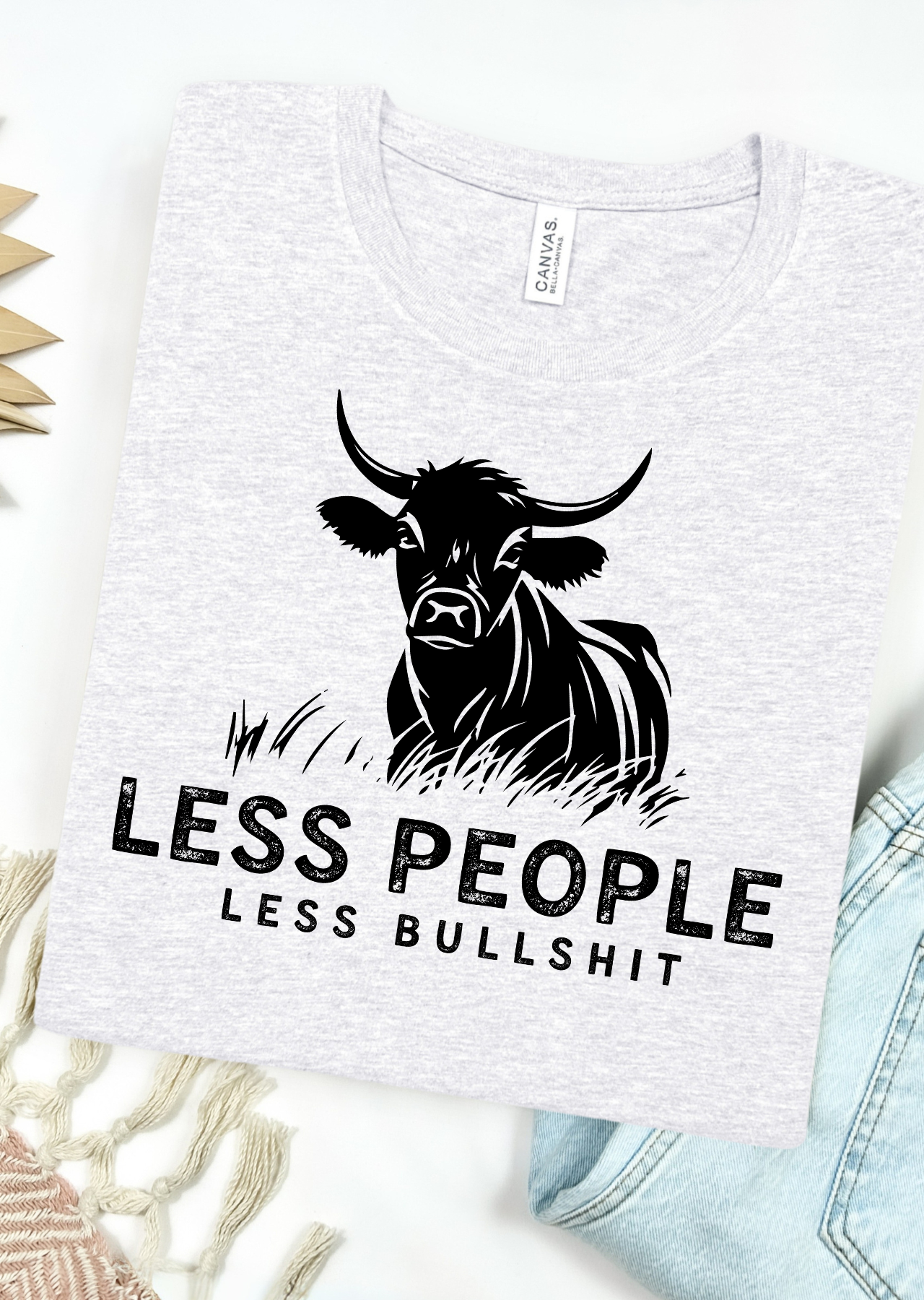 Less People Bella Canvas T-Shirt